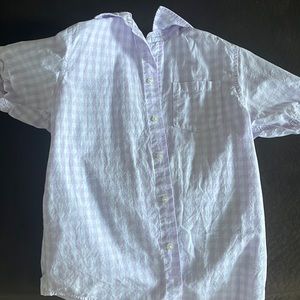 Boys 10-12 Easter style dress shirt never worn it could not be returned to store